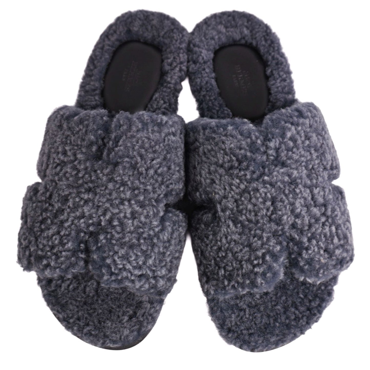 Hermes Izmir Sandals Shearling Shear — view 4