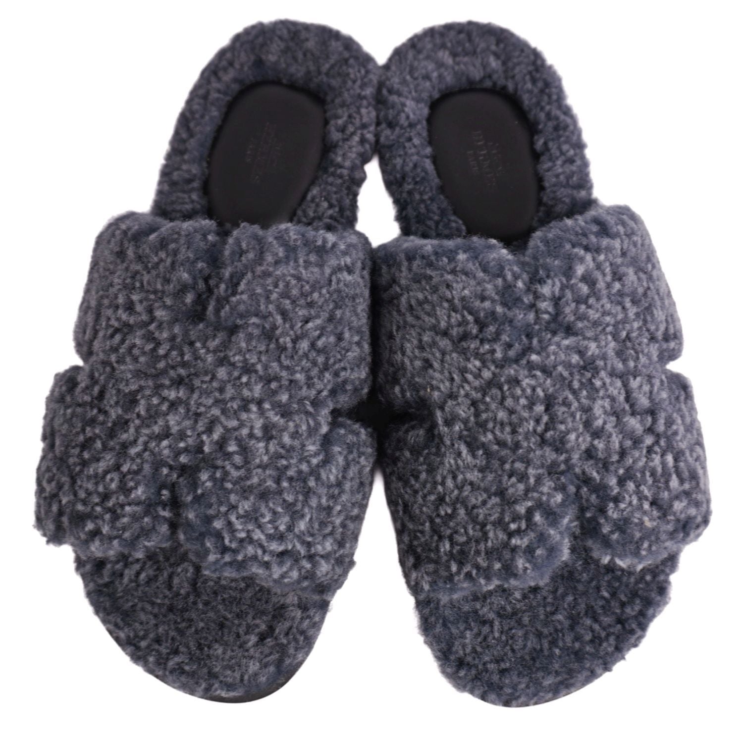 Hermes Izmir Sandals Shearling Shear — view 4