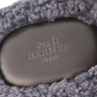 Hermes Izmir Sandals Shearling Shear — view 9