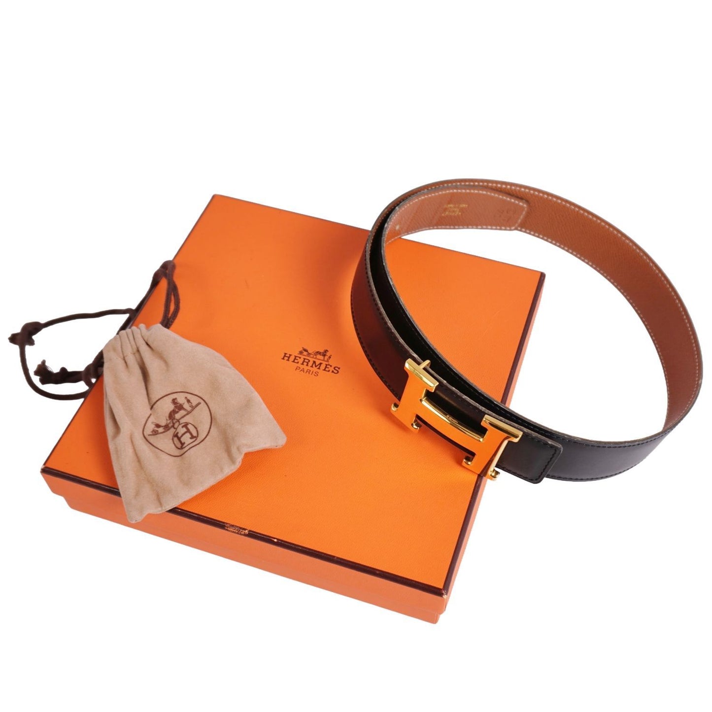 Hermes Vintage Belt Reversible Constance — view 2