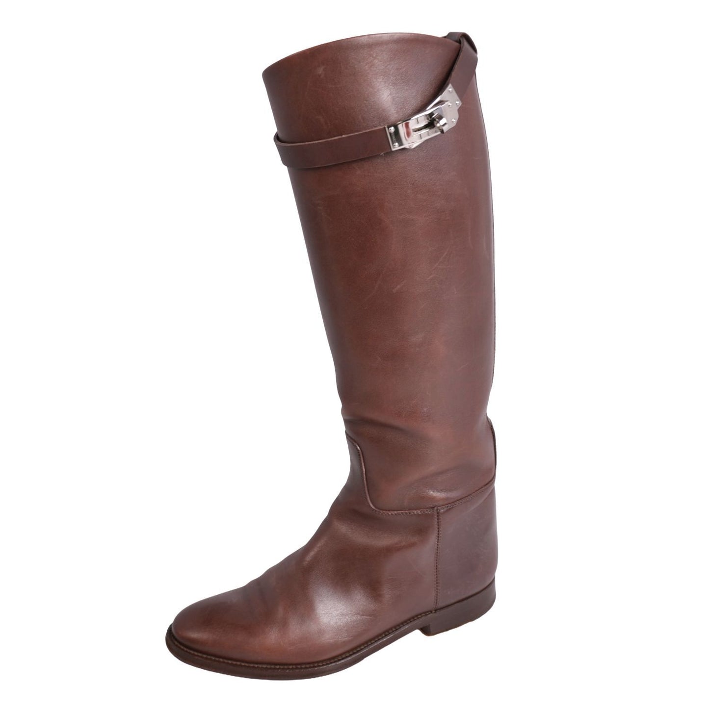 Hermes Jumping Boots Brown