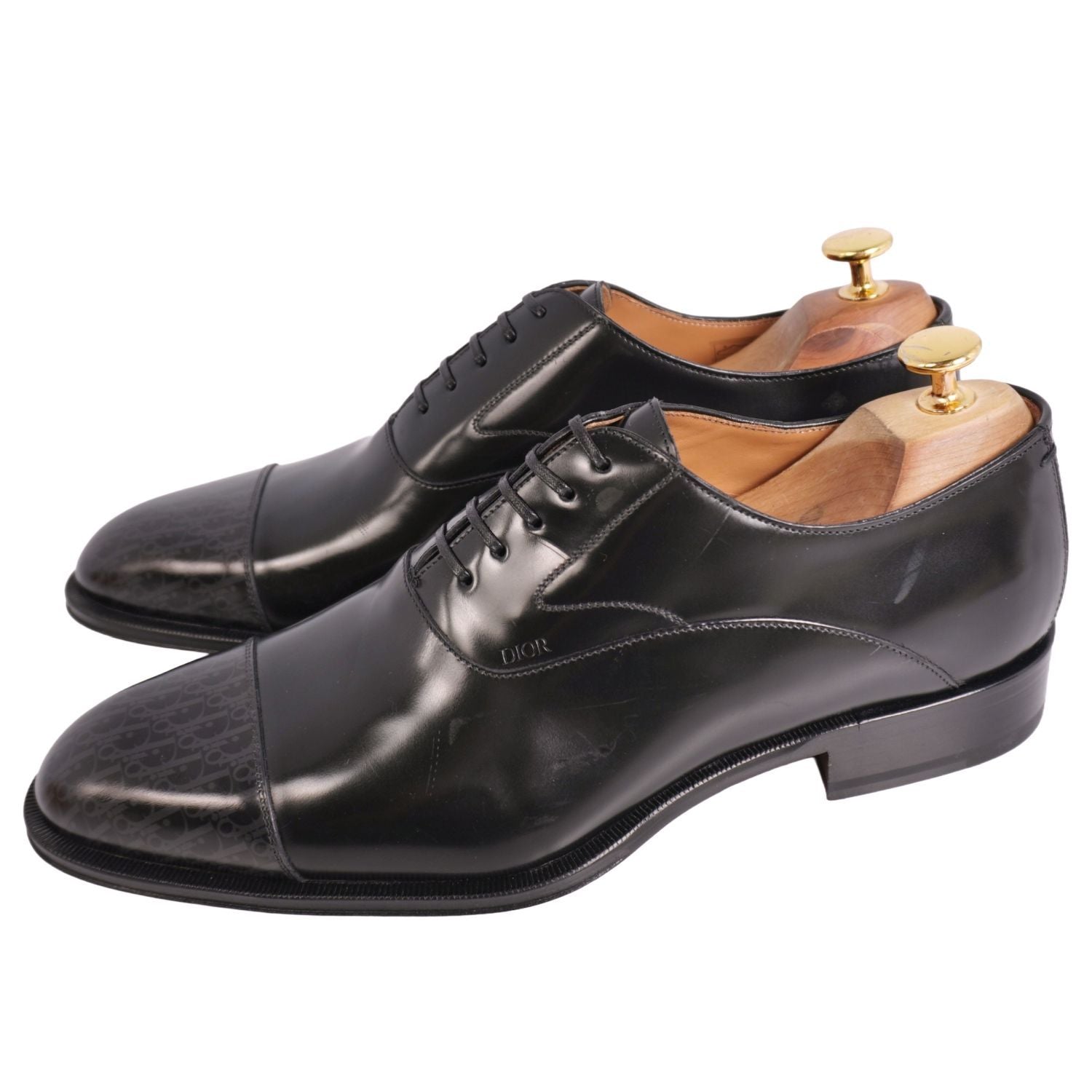 Dior Homme Leather Shoes Oxfords — view 2