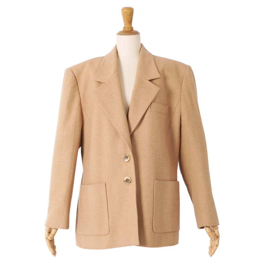 Hermes Vintage Jacket Tailored Camel Head — view 3