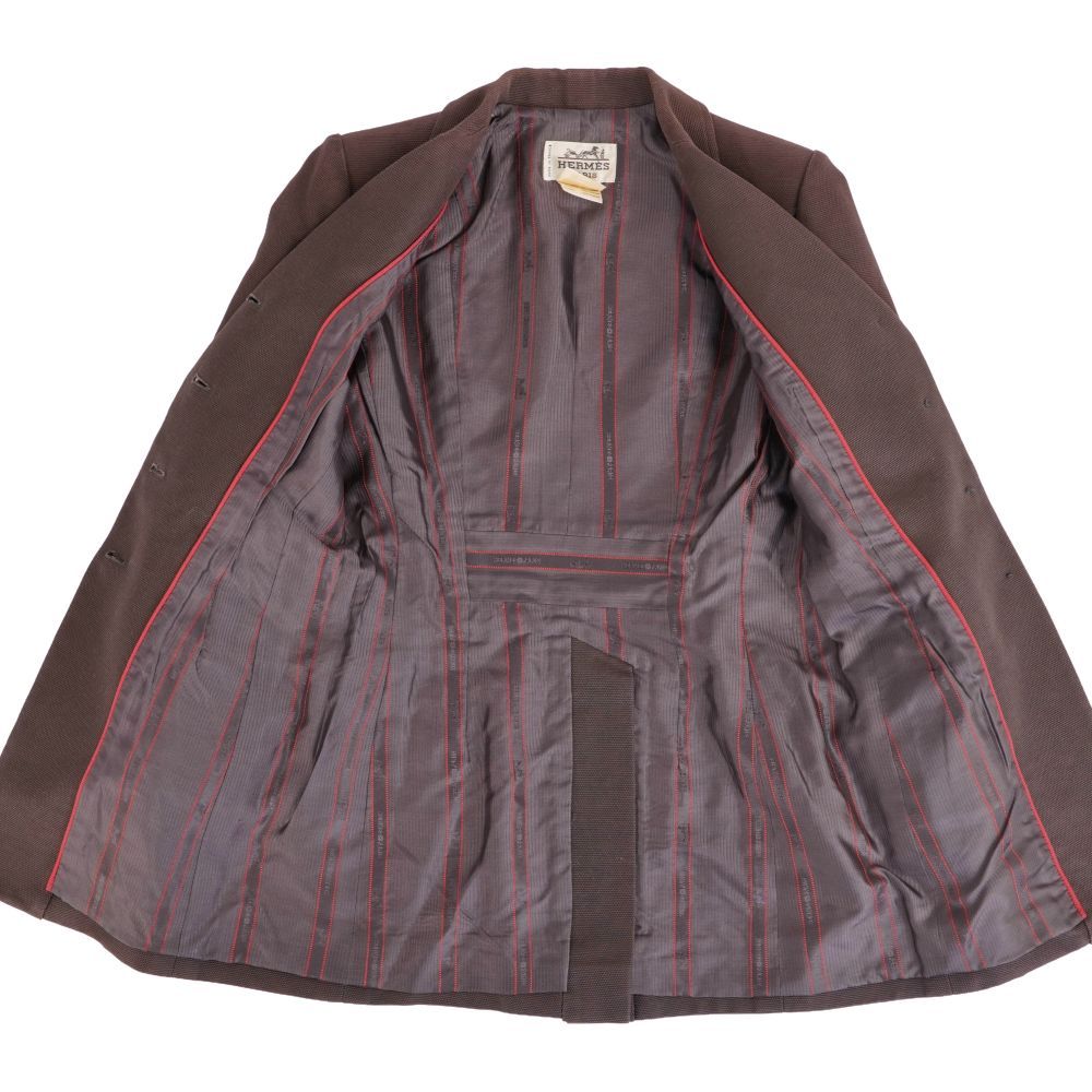 Hermes Jacket Tailored Cotton Gabardine — view 7