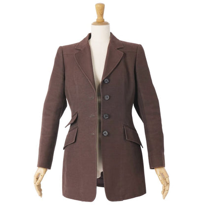 Hermes Jacket Tailored Cotton Gabardine — view 4