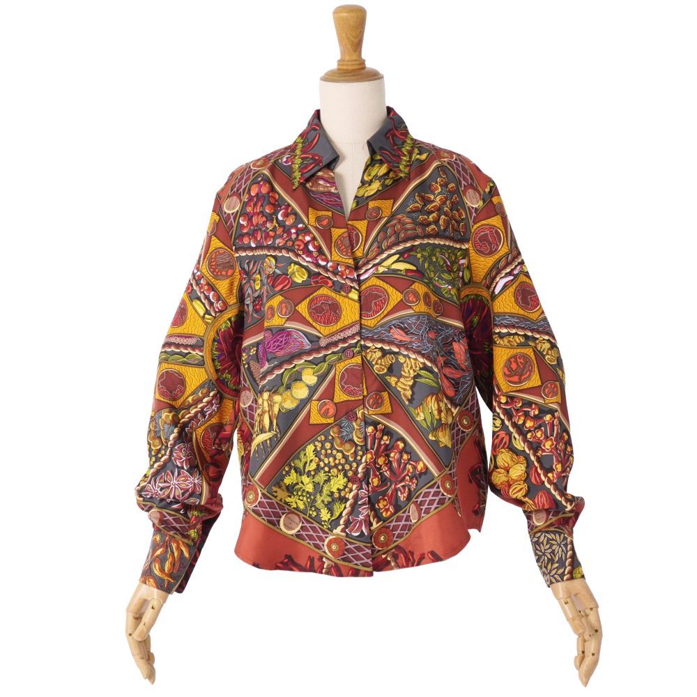 Hermes Shirt Martin Margiela Era Open Color Blouse — view 3