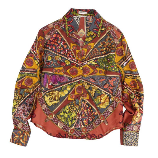 Hermes Shirt Martin Margiela Era Open Color Blouse