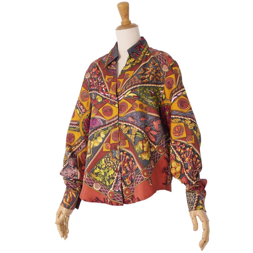 Hermes Shirt Martin Margiela Era Open Color Blouse — view 4