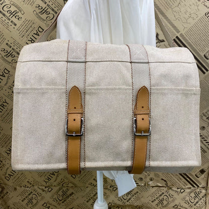 Hermes Shoulder Bag Mother's Canvas Crossbody Business