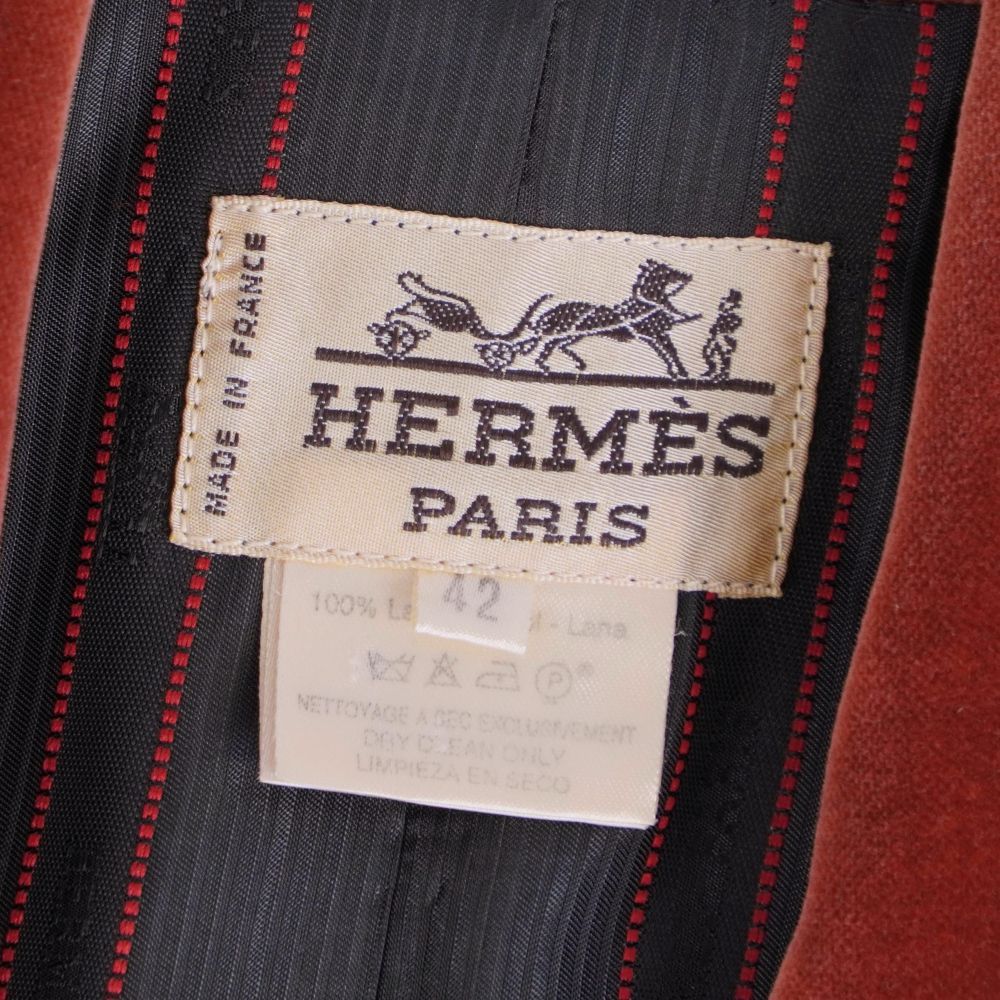 Hermes Vintage Set Skirt Suit — view 9