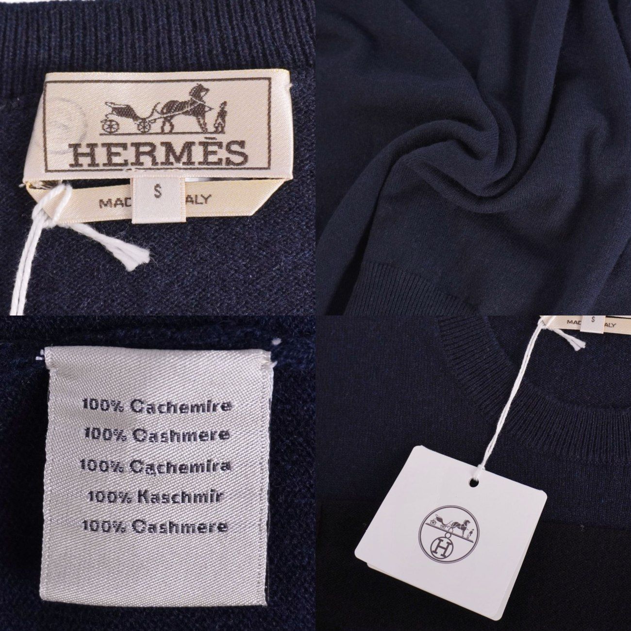 Hermes Knit Sweater Long Sleeve — view 5