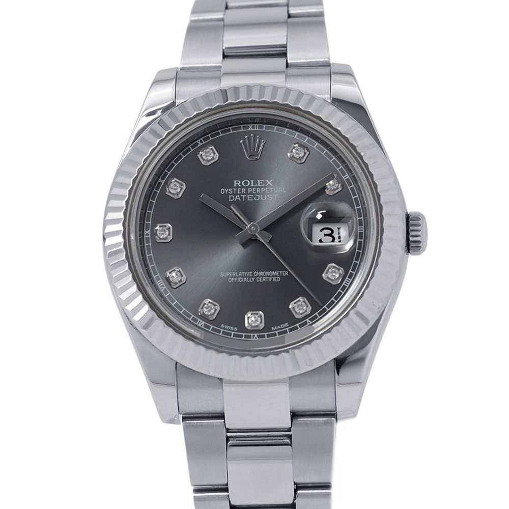 Rolex Datejust 2 Roulette Watch Gray Dial
