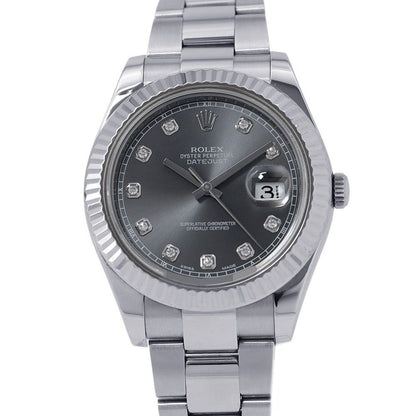 Rolex Datejust 2 Roulette Watch Gray Dial