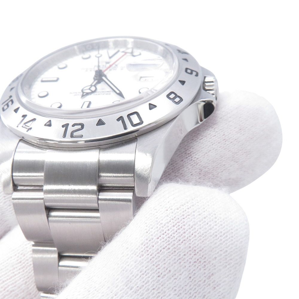 Rolex Roulette Watch White Dial — view 7
