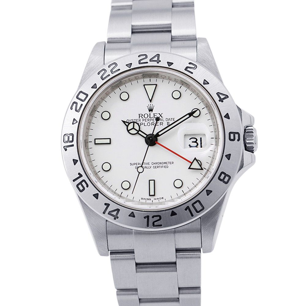 Rolex Roulette Watch White Dial