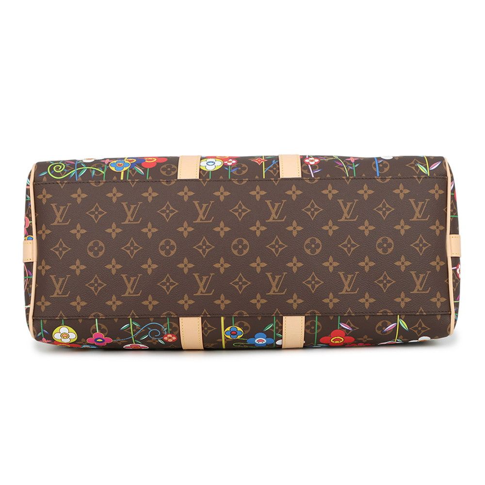Louis Vuitton Boston Bag Monogram LV TM Keepall Bandouliere 45 Takashi Murakami — view 3