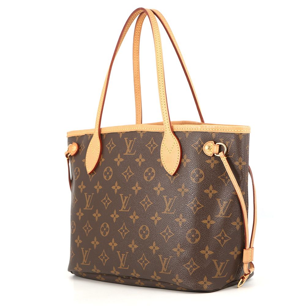 Louis Vuitton Tote Monogram Neverfull PM Shoulder Bag Pouch — view 2
