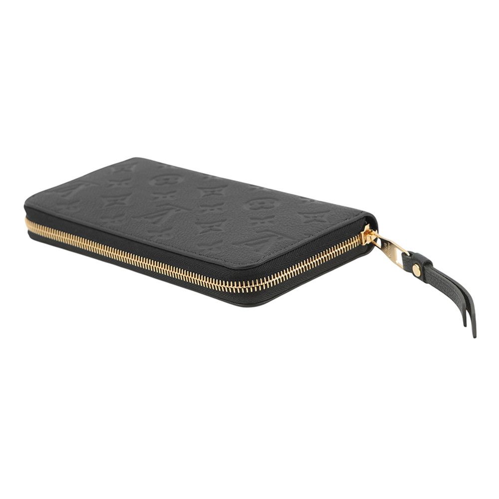 Louis Vuitton Wallet Monogram Empreinte Zippy Black — view 2