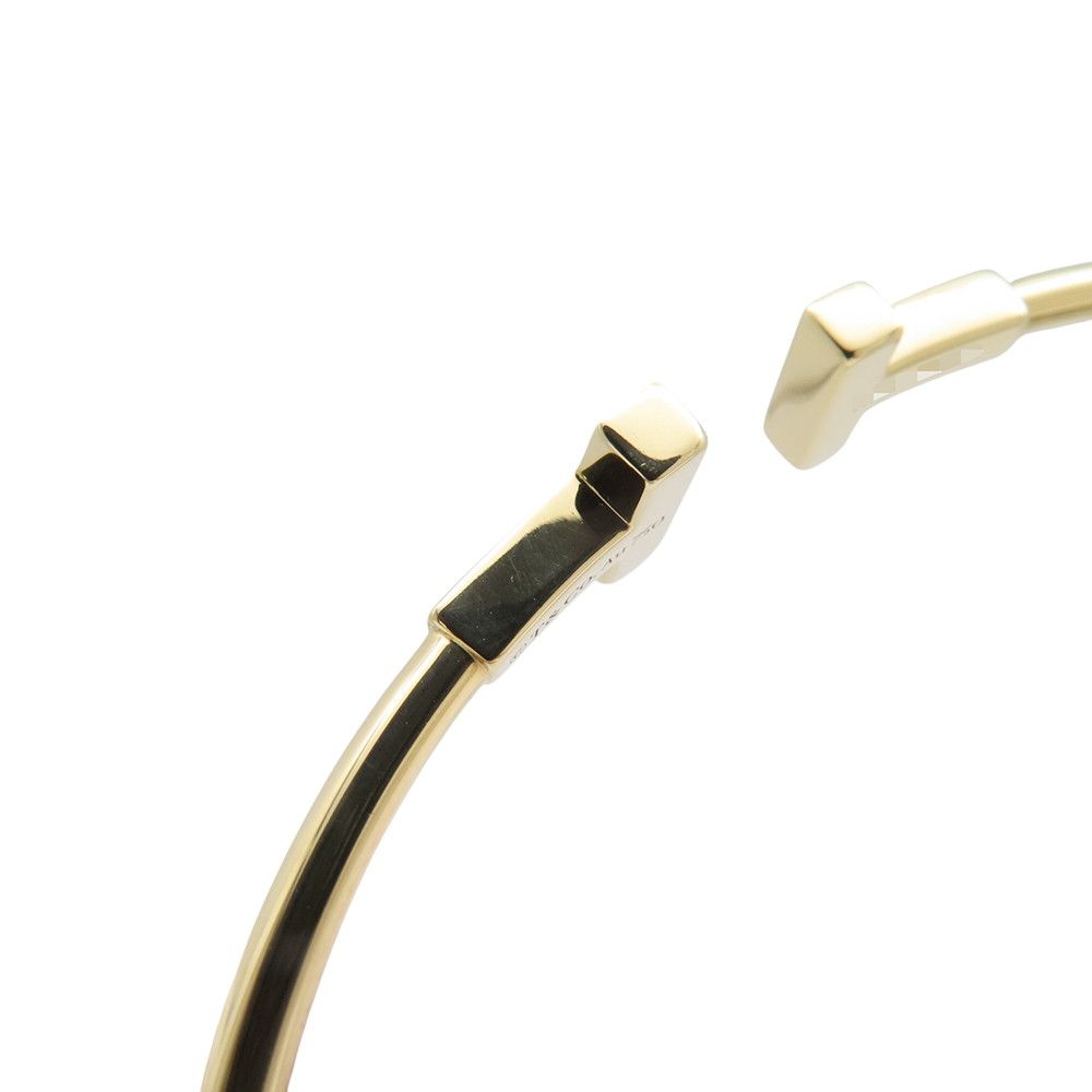 Tiffany & Co Bracelet T Wire 18k Yellow Gold Bangle — view 8
