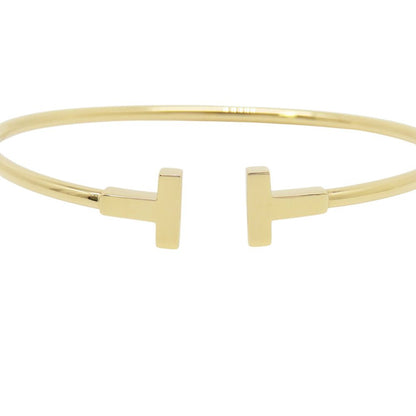 Tiffany & Co Bracelet T Wire 18k Yellow Gold Bangle — view 6