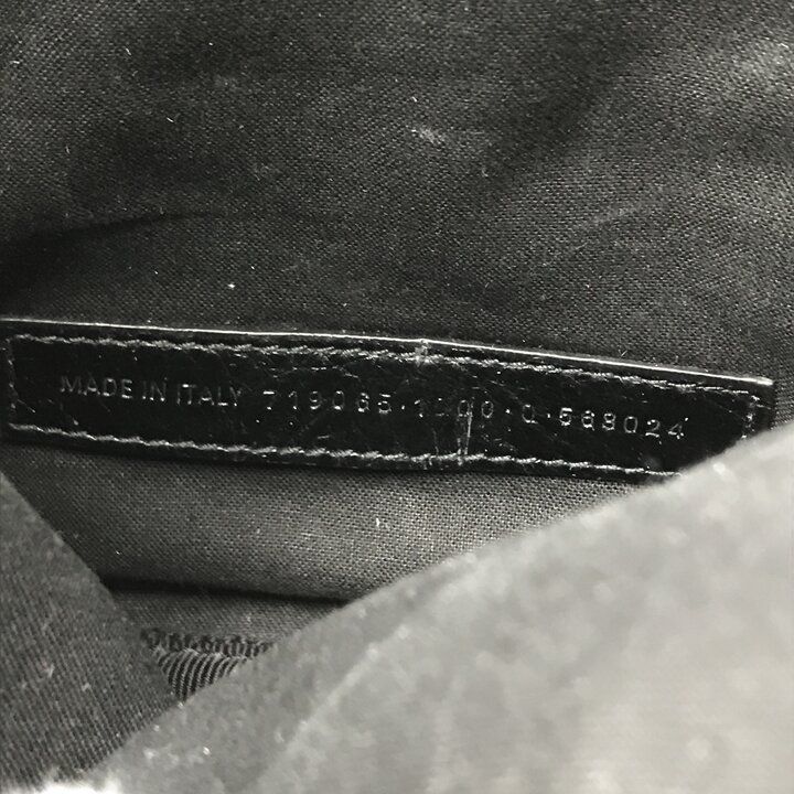Balenciaga le Cagole Crossbody Shoulder Bag Black Purse — view 9
