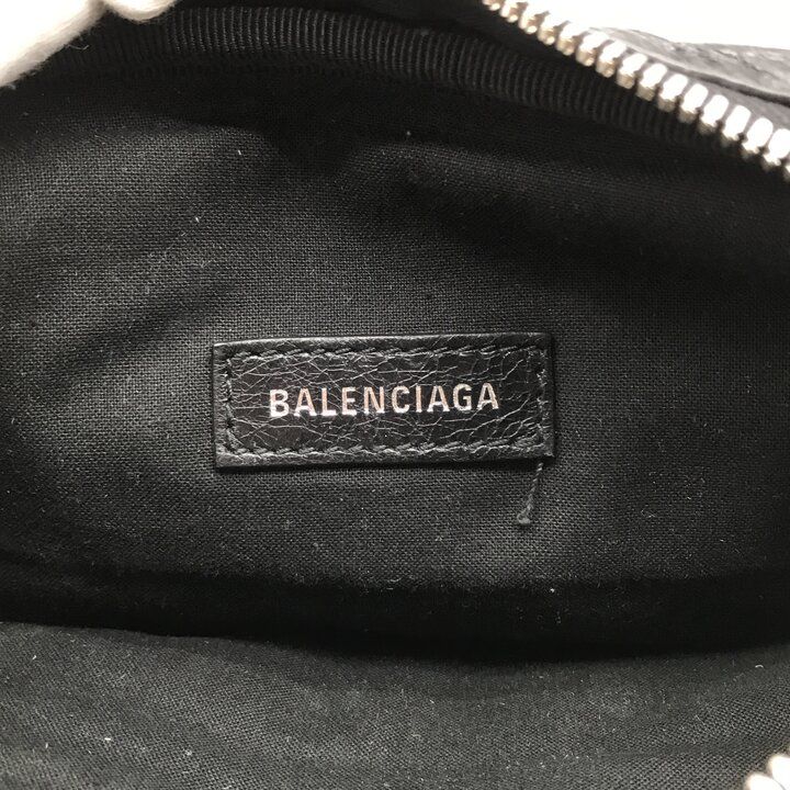 Balenciaga le Cagole Crossbody Shoulder Bag Black Purse — view 8