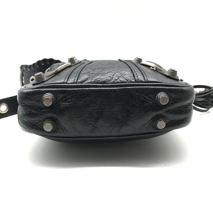 Balenciaga le Cagole Crossbody Shoulder Bag Black Purse — view 3