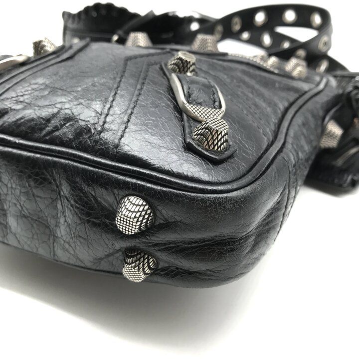 Balenciaga le Cagole Crossbody Shoulder Bag Black Purse — view 5