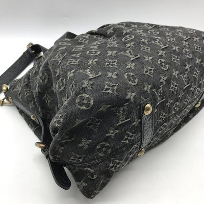 Louis Vuitton Monogram Denim Neo Gavi Tote Black Purse — view 5