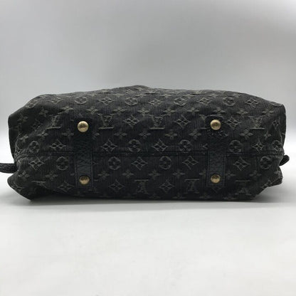 Louis Vuitton Monogram Denim Neo Gavi Tote Black Purse — view 4