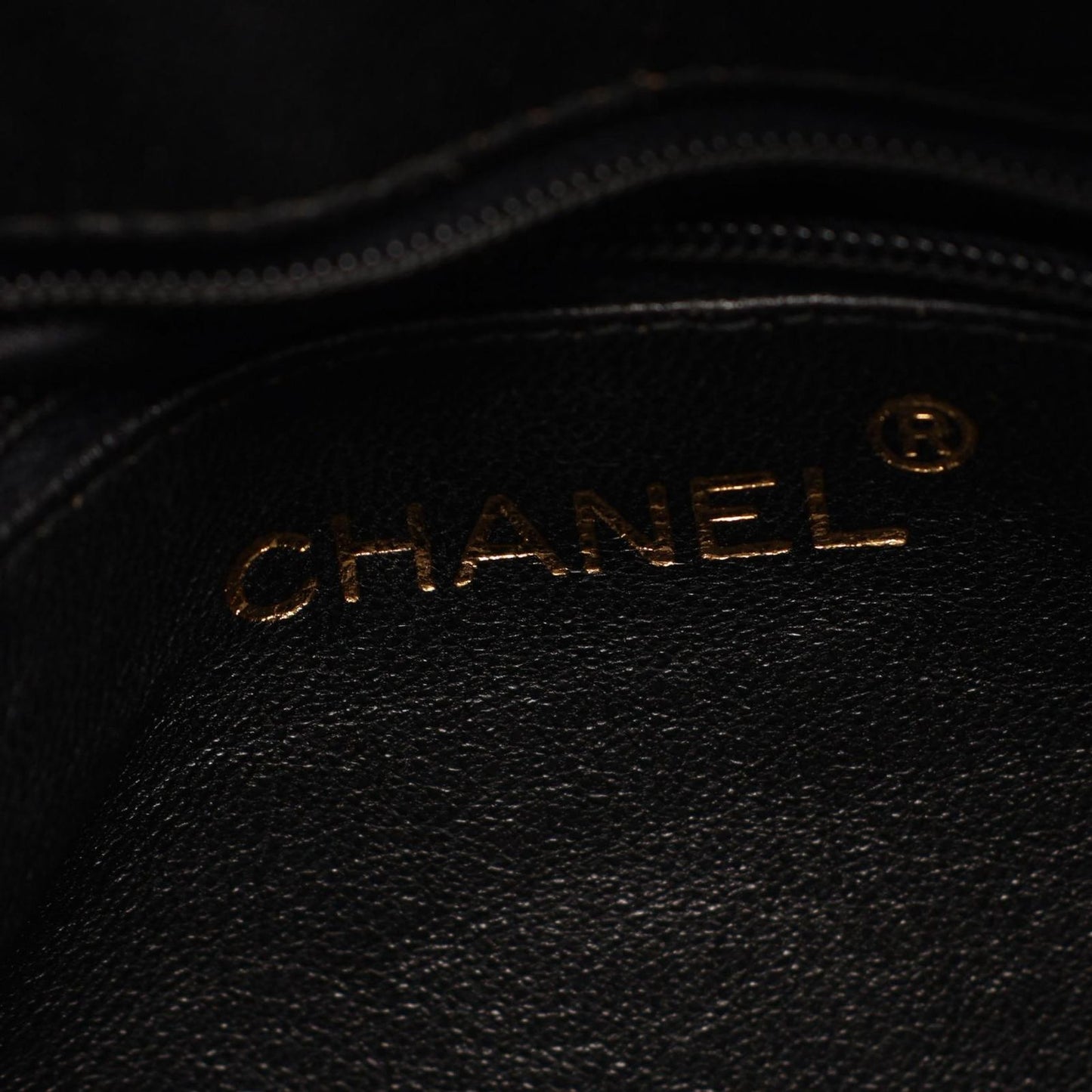 Chanel Shoulder Bag Diamond Stitch Mini Tassel Black Lambskin Quilted Fringe — view 4