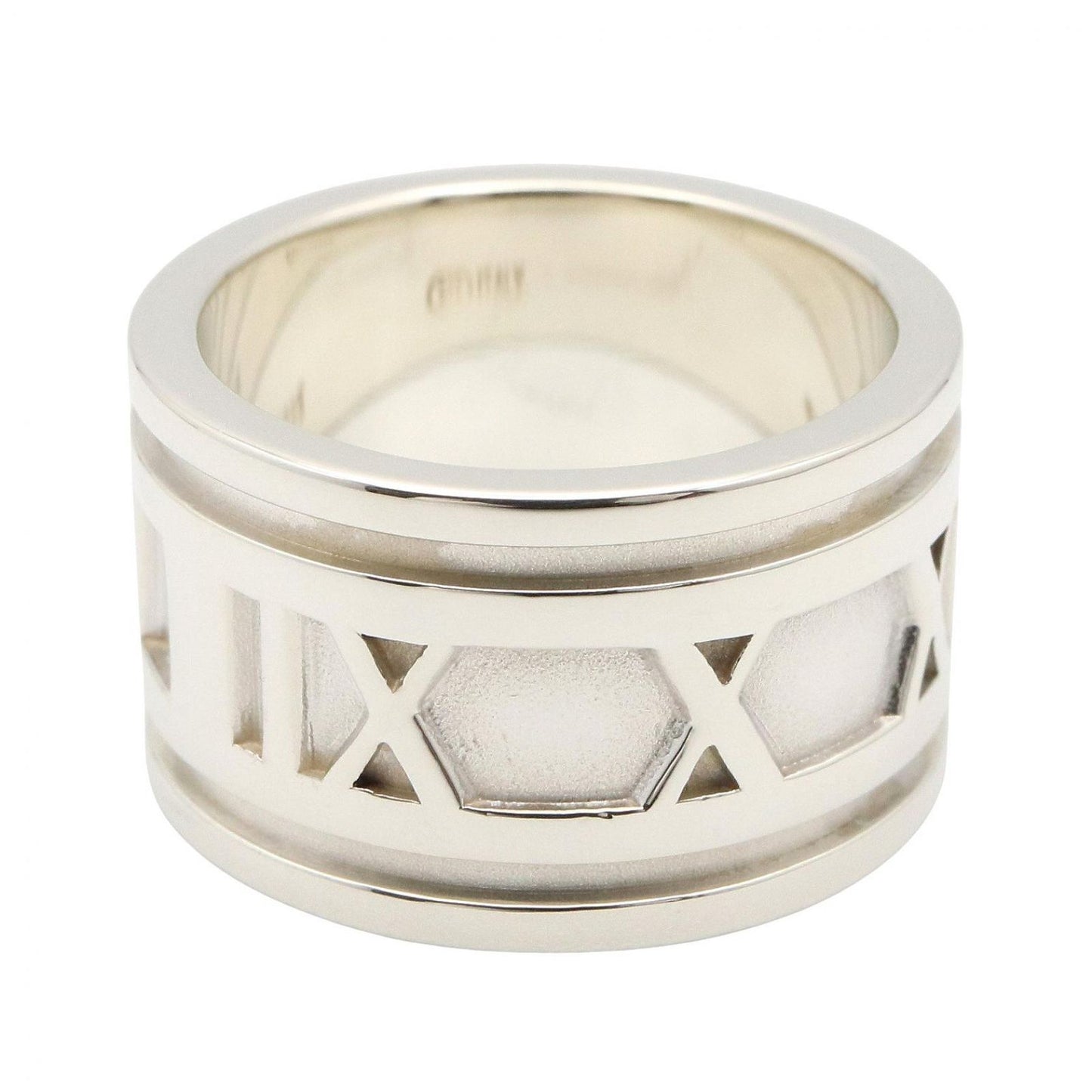 Tiffany & Co Ring Atlas Wide 925 Sterling Silver — view 2