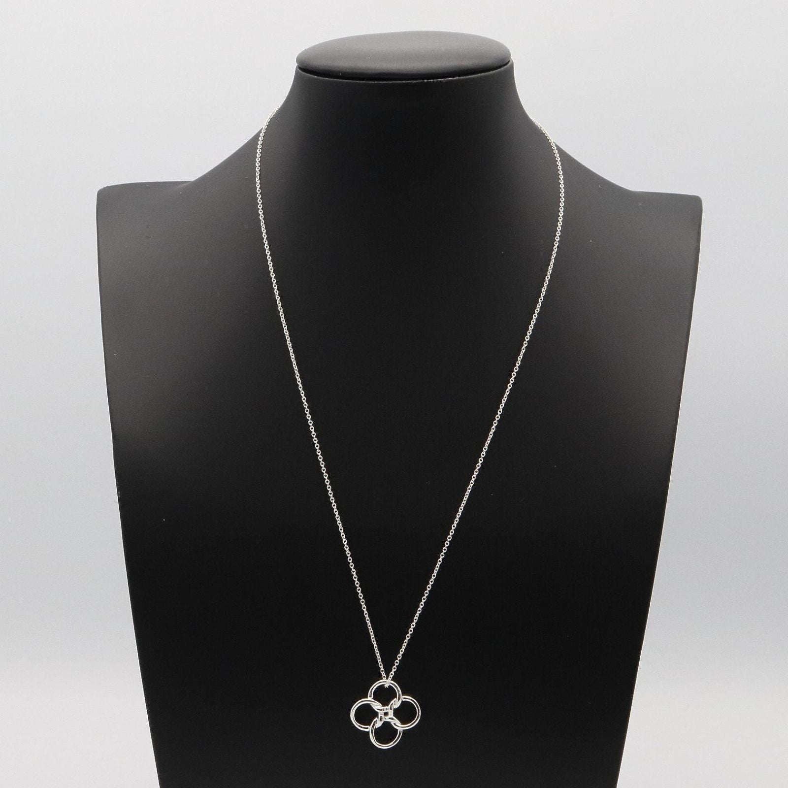 Tiffany & Co Necklace Quadro Folio 45 cm 925 Sterling Silver — view 6