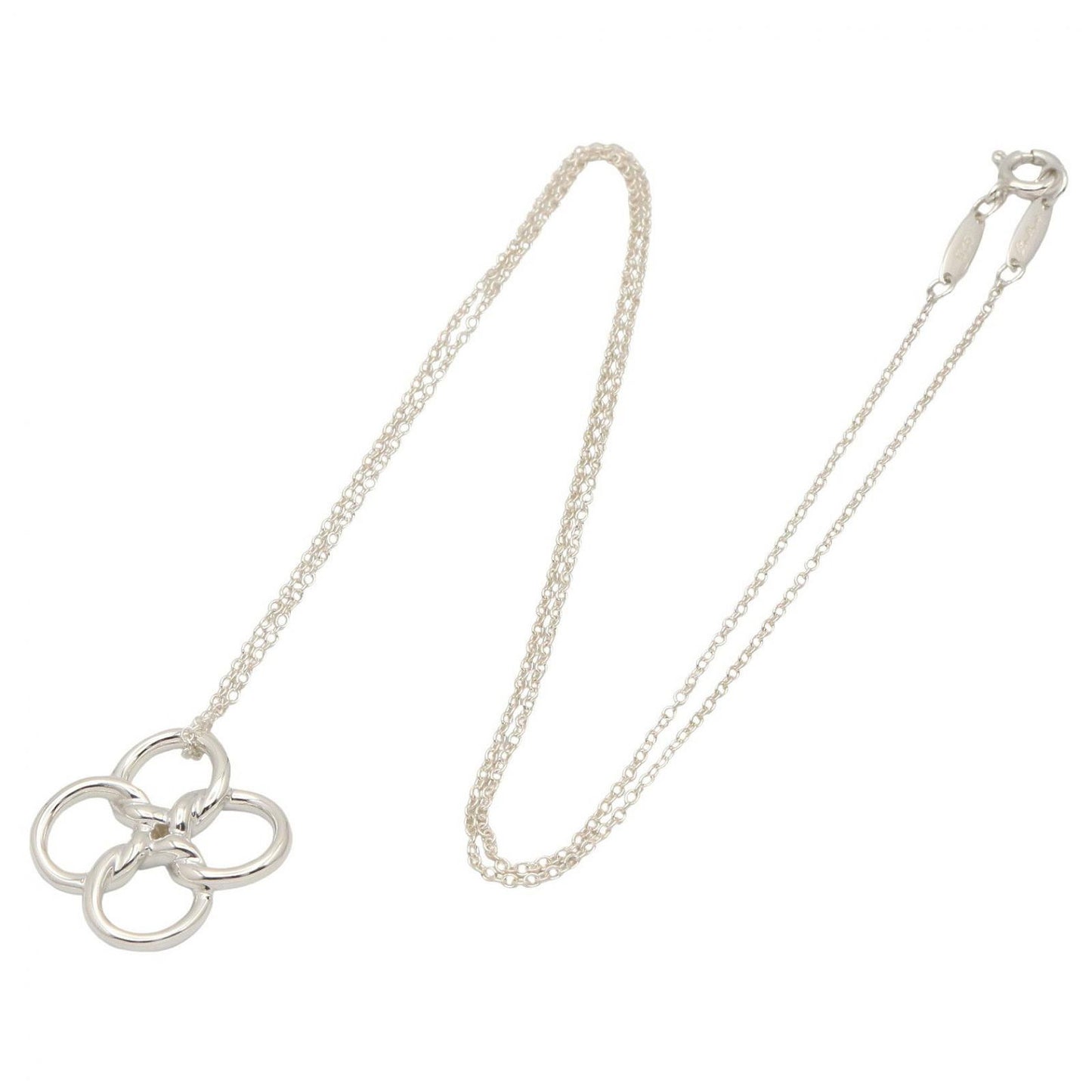Tiffany & Co Necklace Quadro Folio 45 cm 925 Sterling Silver — view 2