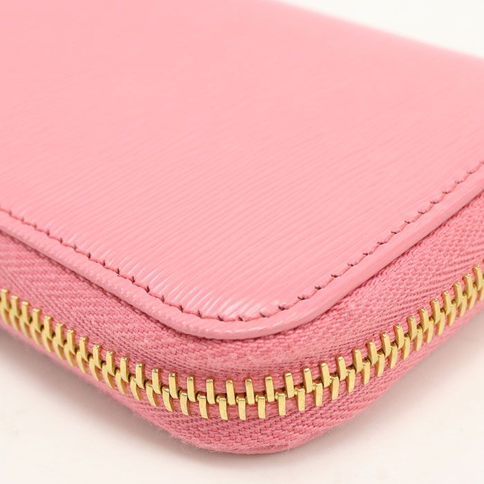 Prada Coin Case Saffiano Leather 1 268 Purse — view 6