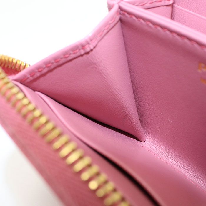 Prada Coin Case Saffiano Leather 1 268 Purse — view 5