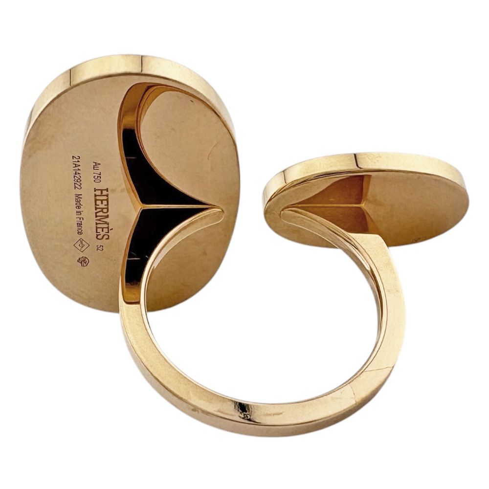 Hermes Chaine D'ancre Verso Ring 18k Gold — view 5