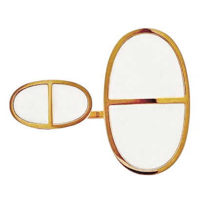 Hermes Chaine D'ancre Verso Ring 18k Gold — view 3