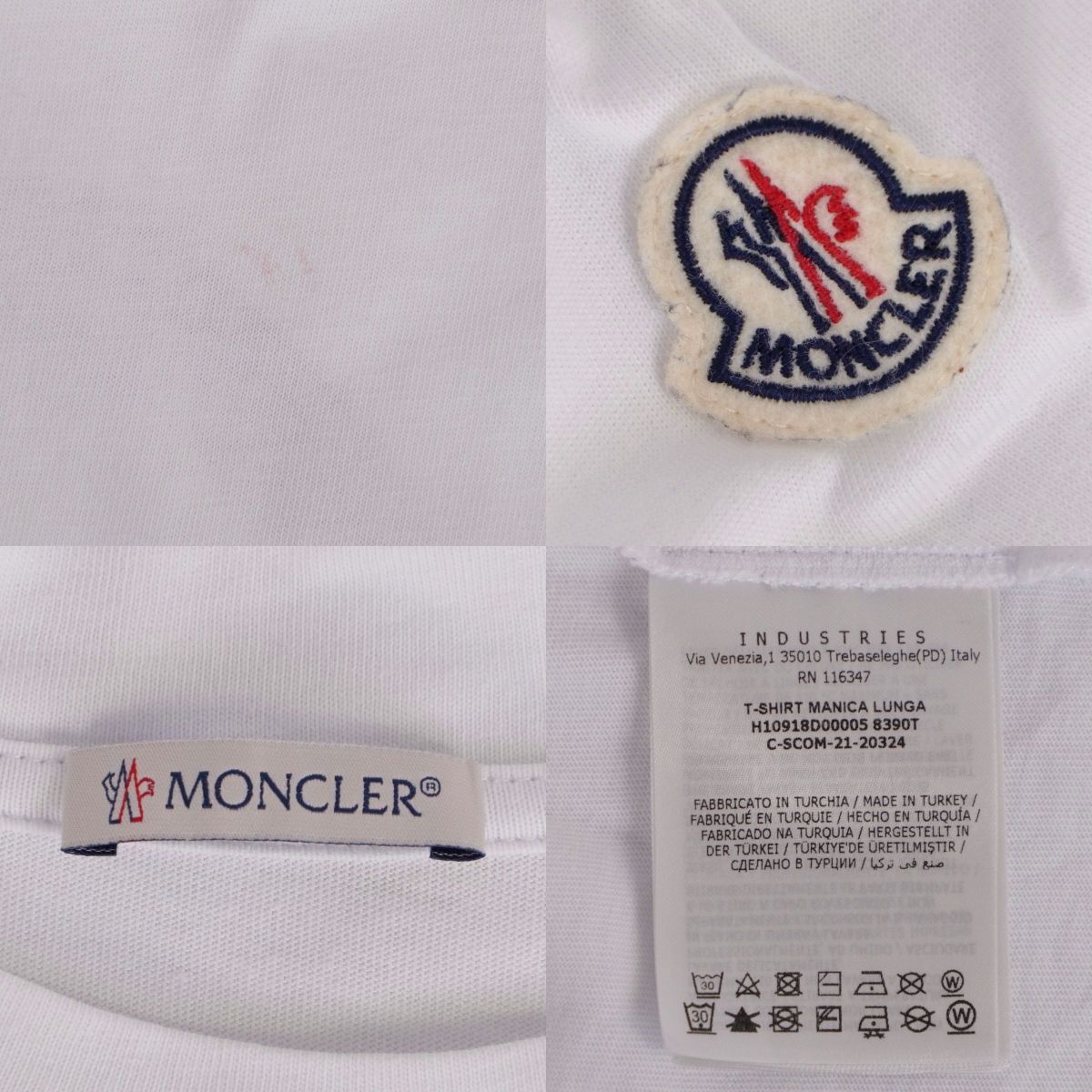 Moncler T-Shirt Long Sleeves — view 5