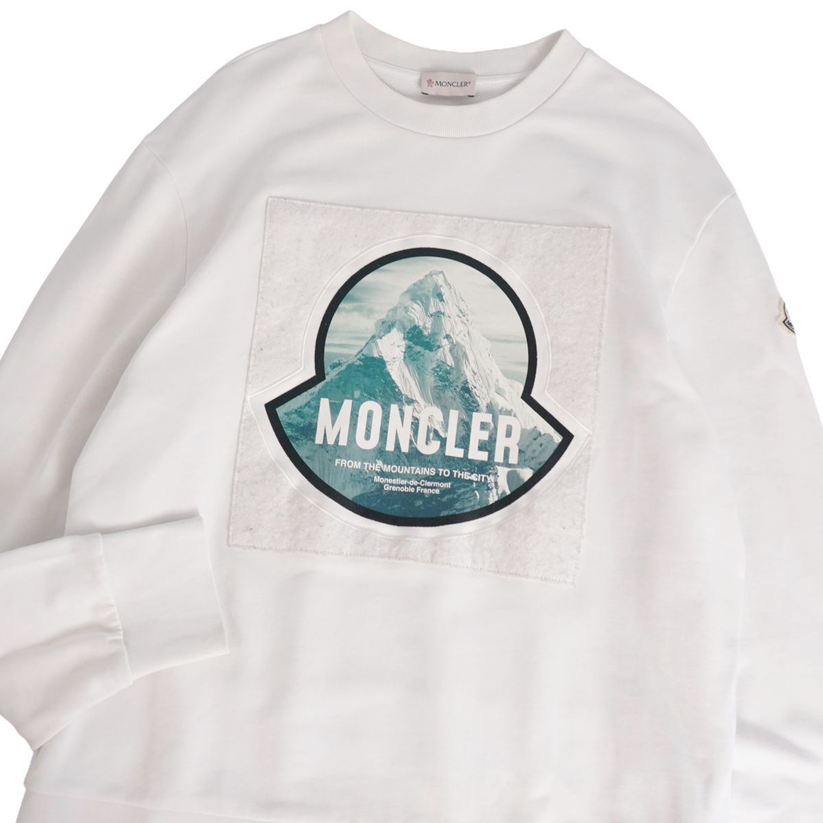 Moncler Sweatshirt Pullover White — view 2