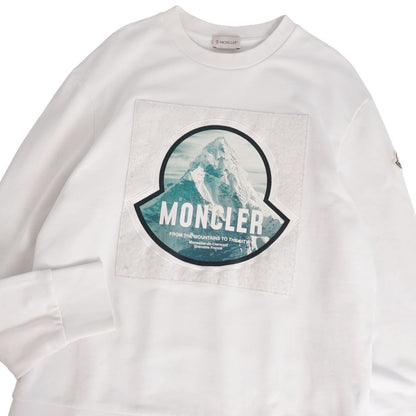 Moncler Sweatshirt Pullover White — view 2