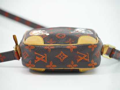 Louis Vuitton LV Panam Set Monogram Small Shoulder Bag Pochette Brown — view 3