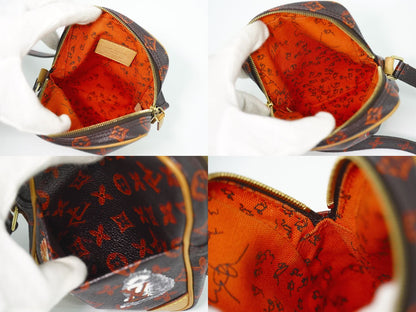 Louis Vuitton LV Panam Set Monogram Small Shoulder Bag Pochette Brown — view 8