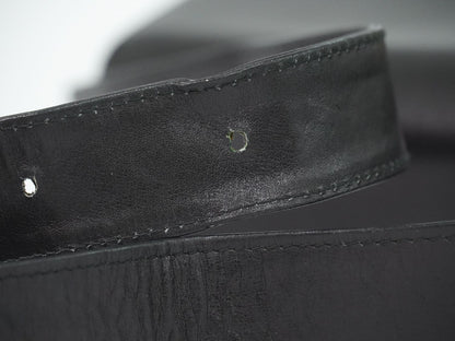 Celine Carriage Shoulder Bag Leather Black — view 5