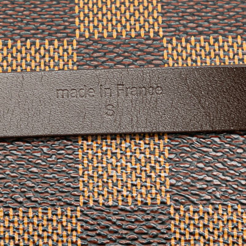 Louis Vuitton Damier Pochette Florentine Waist Bag Pouch Brown Leather — view 5