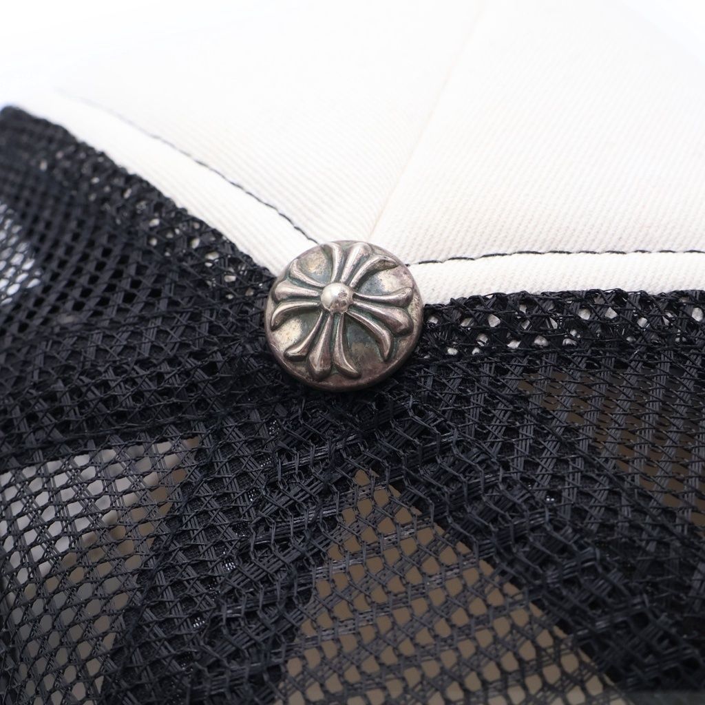 Chrome Hearts Trucker Cap Mesh Cap White Black — view 7