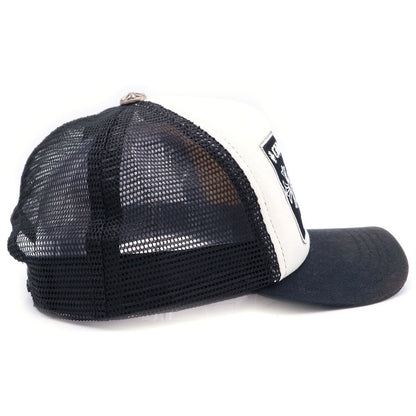 Chrome Hearts Trucker Cap Mesh Cap White Black — view 3