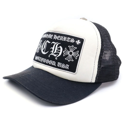 Chrome Hearts Trucker Cap Mesh Cap White Black