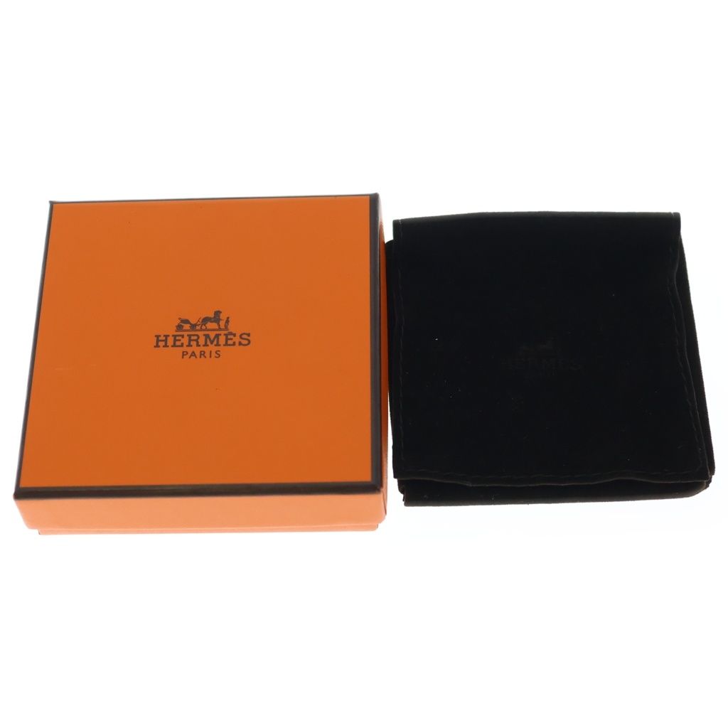 Hermes Behapi Double Tour Leather Strand Bracelet Gold Pink Orange — view 6