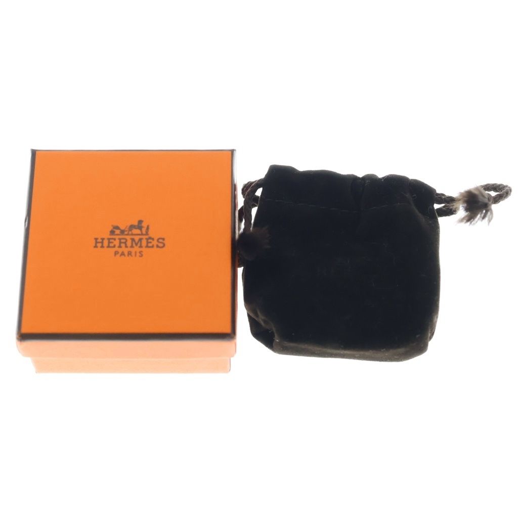 Hermes Kelly Leather Glove Holder Orange Gold Gloves — view 6